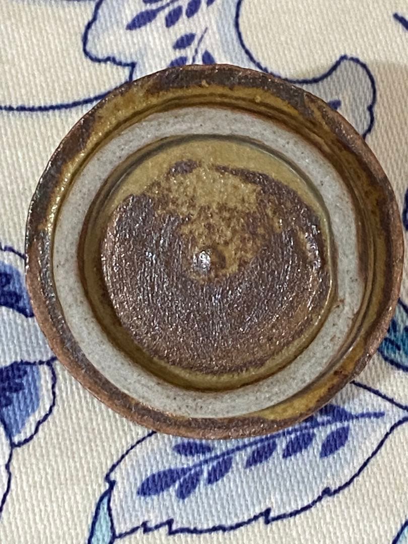 ¥42,800からお値下中　茶道具　人間国宝　李殷九 　高麗柿天目茶入