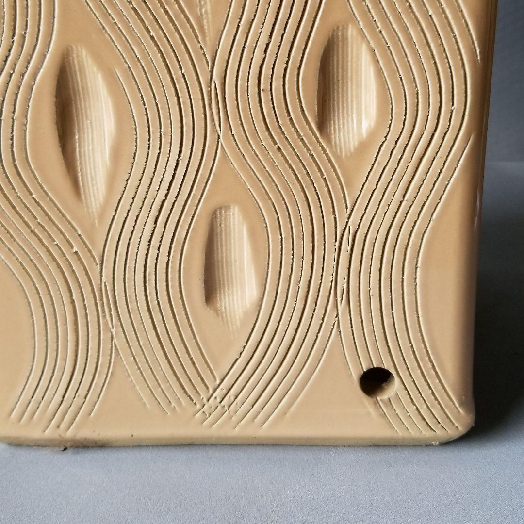 信楽焼 傘立て正角波紋 高さ４５cm