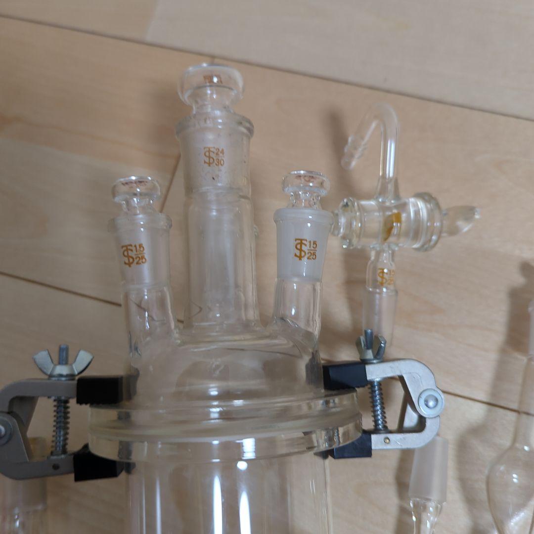 美品　化学　合成　実験　セパラブルフラスコ