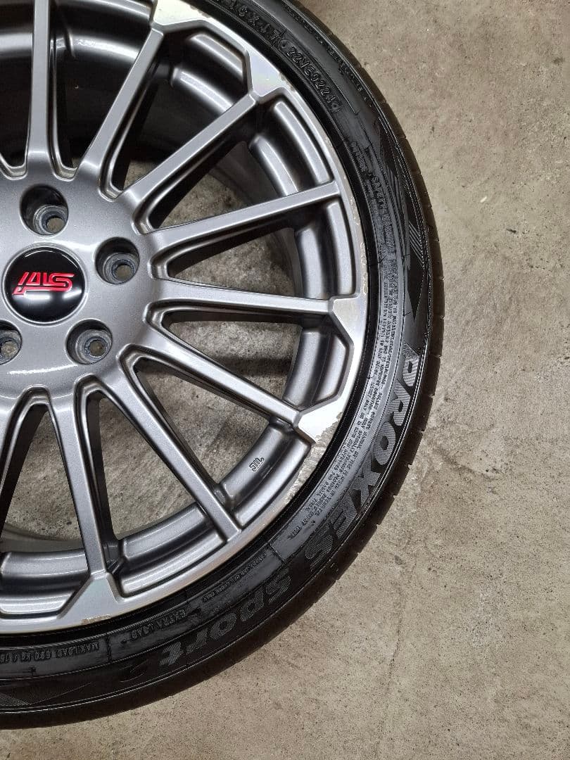 スバル レヴォーグ STIスポーツ 純正 ホイールタイヤ 2024年　送料込み