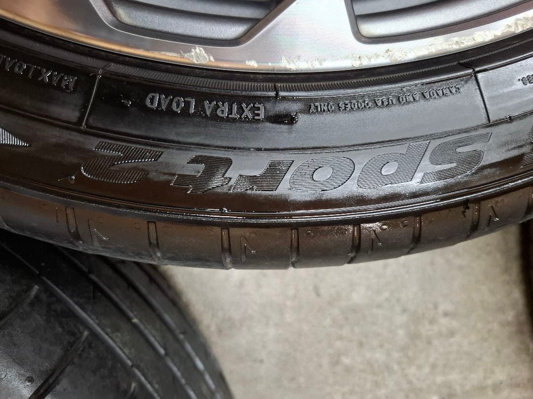 スバル レヴォーグ STIスポーツ 純正 ホイールタイヤ 2024年　送料込み