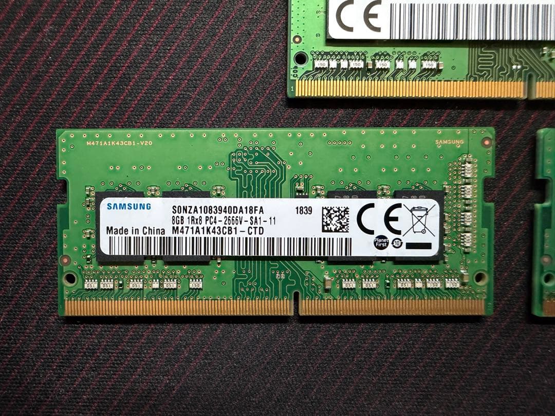 ドラえもん　DDR4メモリ 8GB 各種