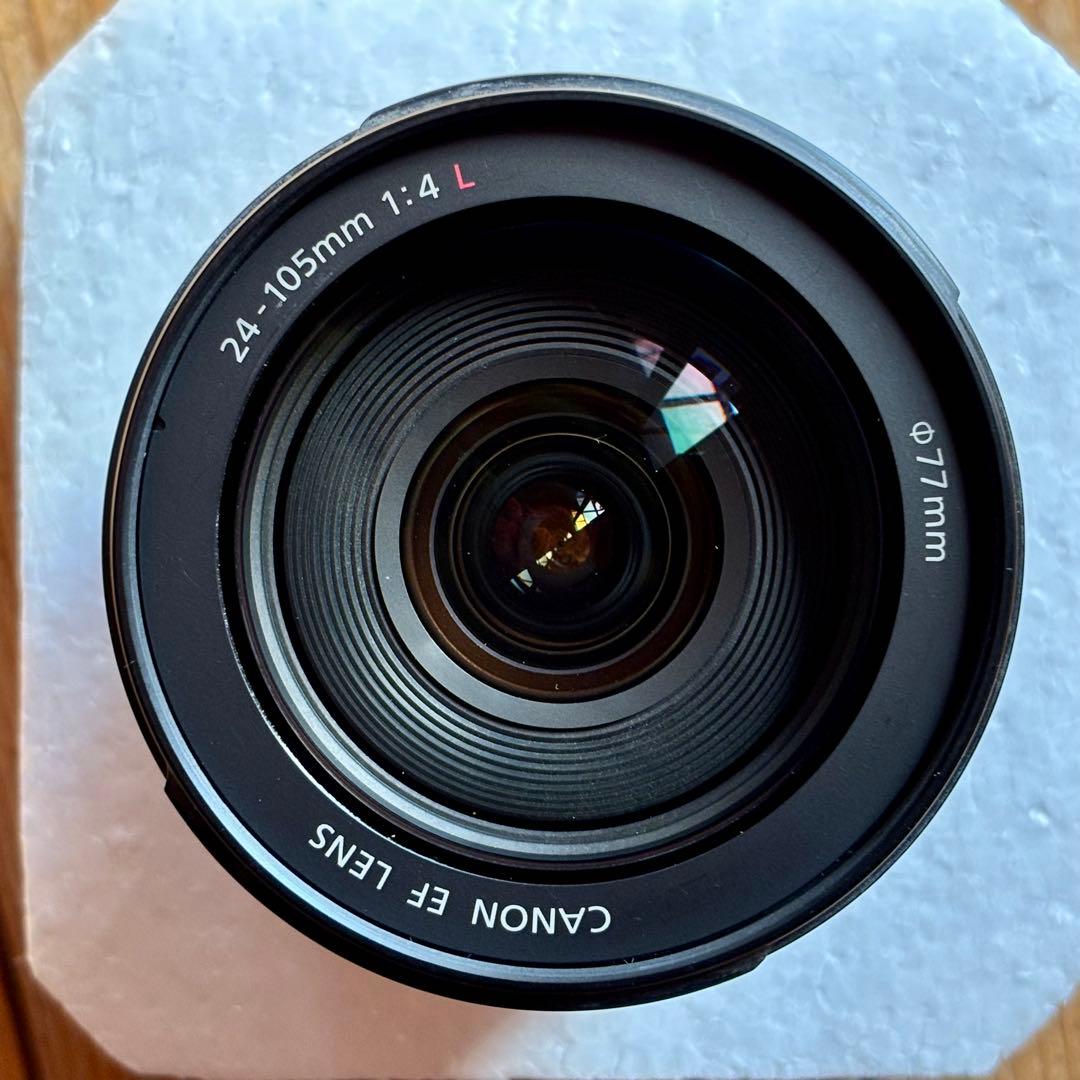 Canon EF 24-105mm F4L IS USM レンズ フード付