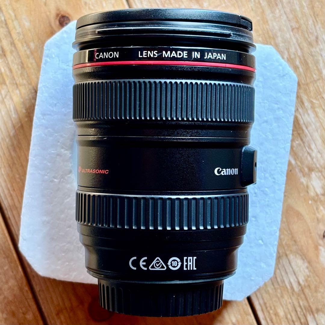 Canon EF 24-105mm F4L IS USM レンズ フード付