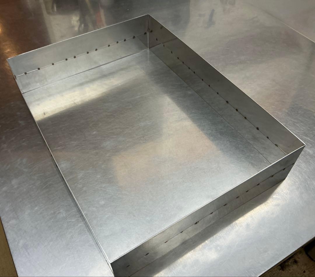 業務用　角セルクル 縦370㍉×横500㍉×高さ100㍉　サイズはおおよそです