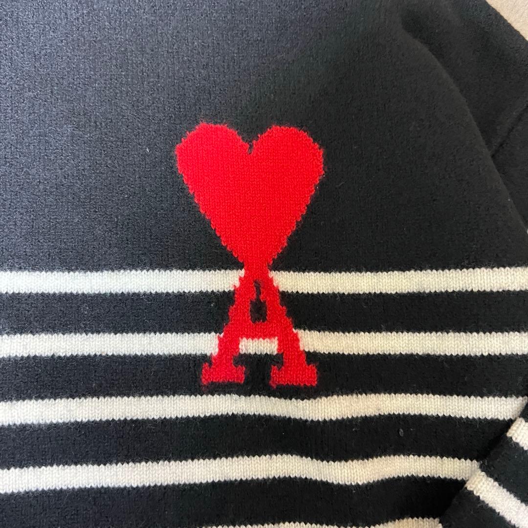 も*た様 【正規品】 amipris アミパリス ニット セーター ボーダー柄