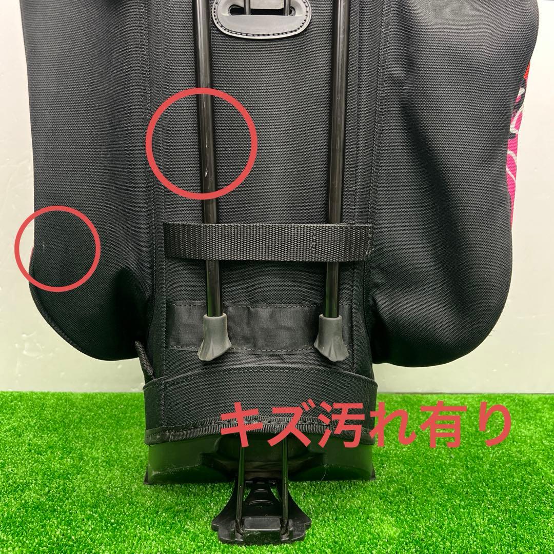 ラウドマウス　LOUDMOUTH キャディバッグ　8.5インチ　ゴルフ　ピンク