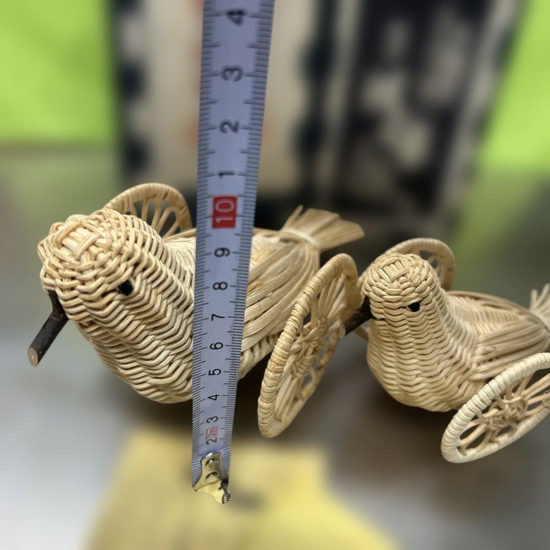 はと車　鳩車　はとぐるま　あけび細工　郷土玩具　レトロ　野沢温泉　箱　説明書付き