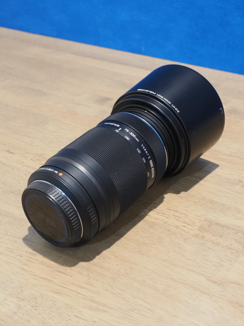 M.zuikoED75-300mm F4.8-F6.7II + 純正フード