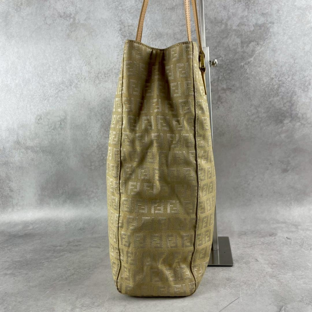 激レア！超美品 FENDI フェンディ ズッキーノ ベージュ トートバッグ