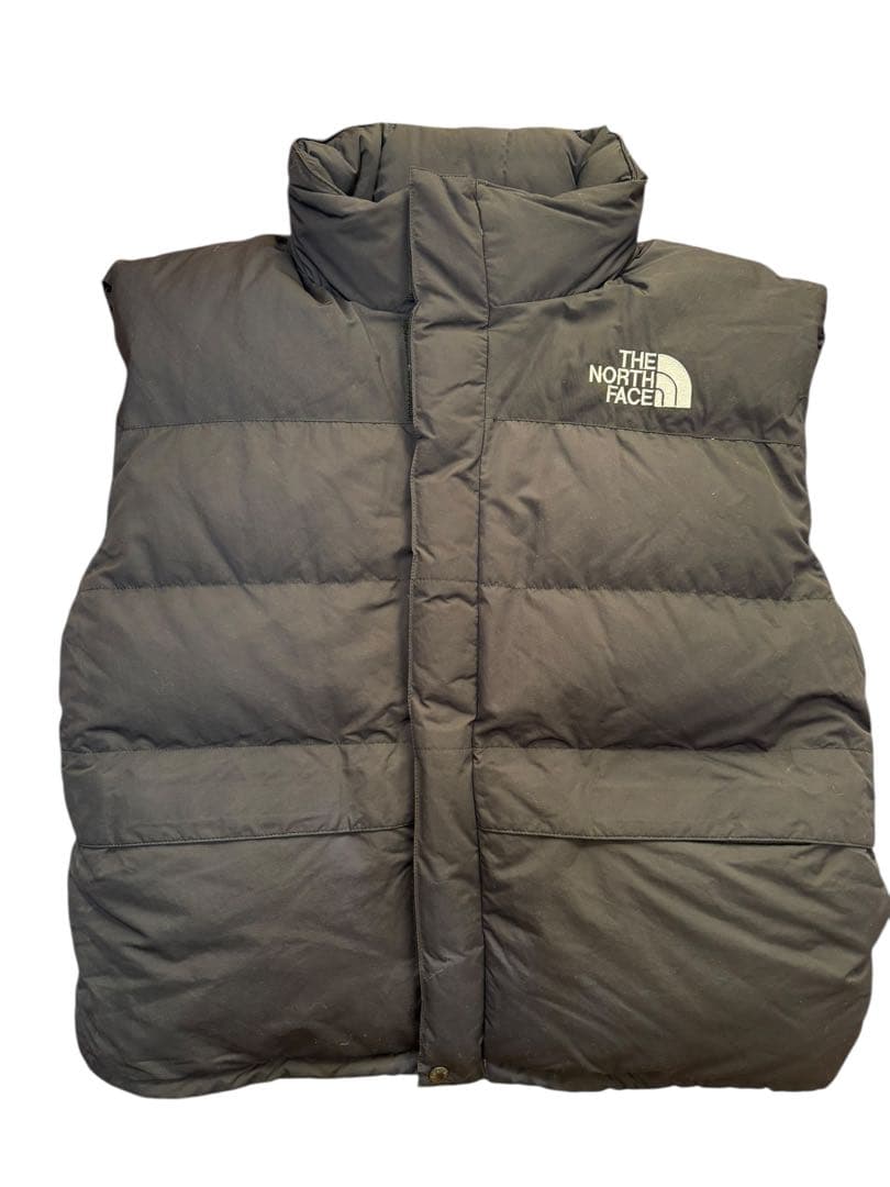美品 90s ビンテージ ノースフェイス ダウン ベスト XL 黒 xpv