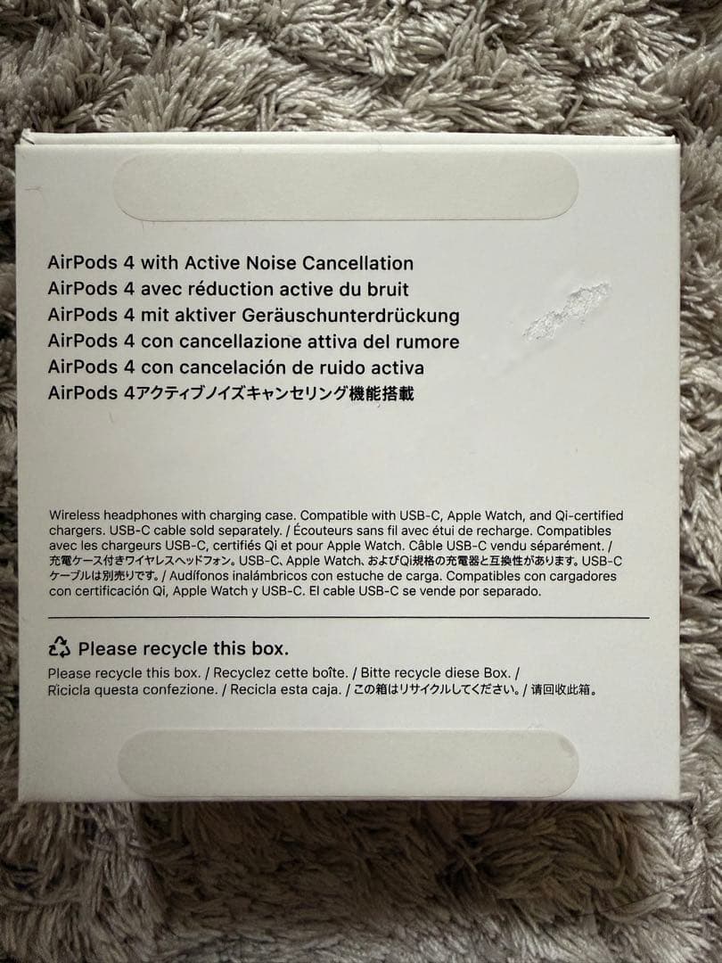 Apple AirPods 4 (ANC) ケースのみ