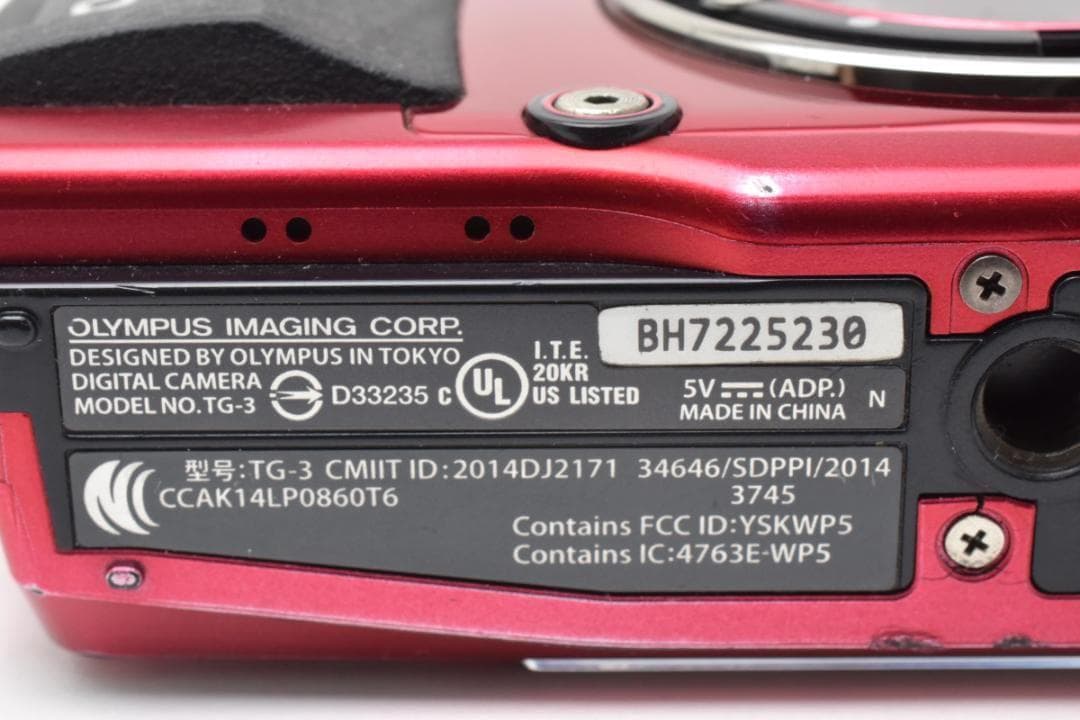 ■ 美品 ■ オリンパス　OLYMPUS STYLUS TG-3