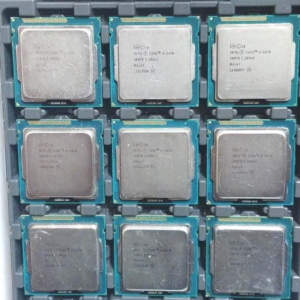 KN65-20ジャンク Intel CORE i7-3470/S 30枚CPU