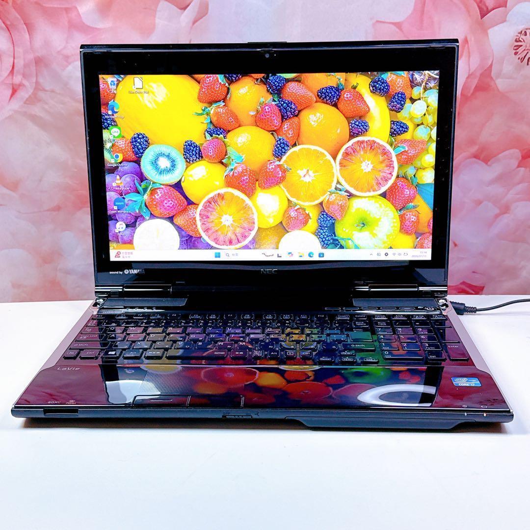 ❤️新品SSD＆i7搭載で爆速❤️windows11ノートパソコン カメラオフィス