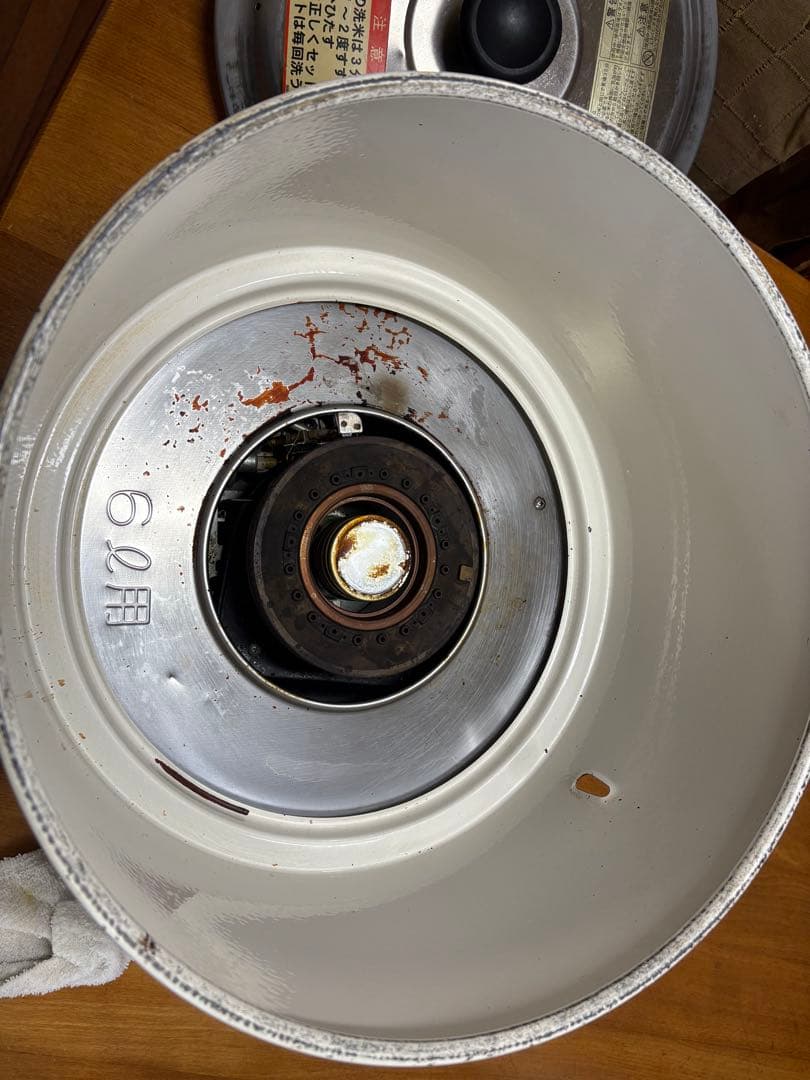 Rinnai製の高出力炊飯器 炊飯量6L(3.3升) LPガス仕様