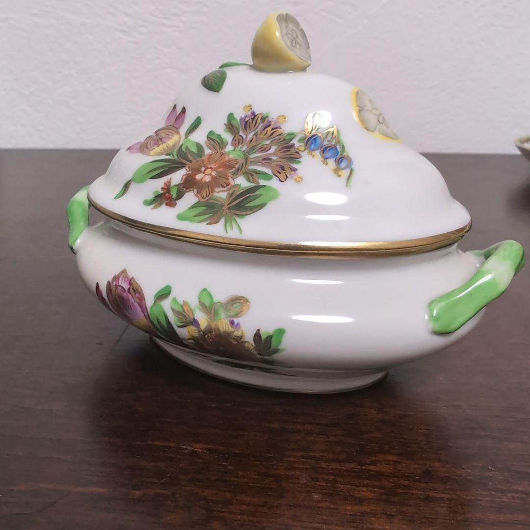 ヘレンド　ミニチュア　チューリン　ヴィクトリアブーケ　ハンガリー