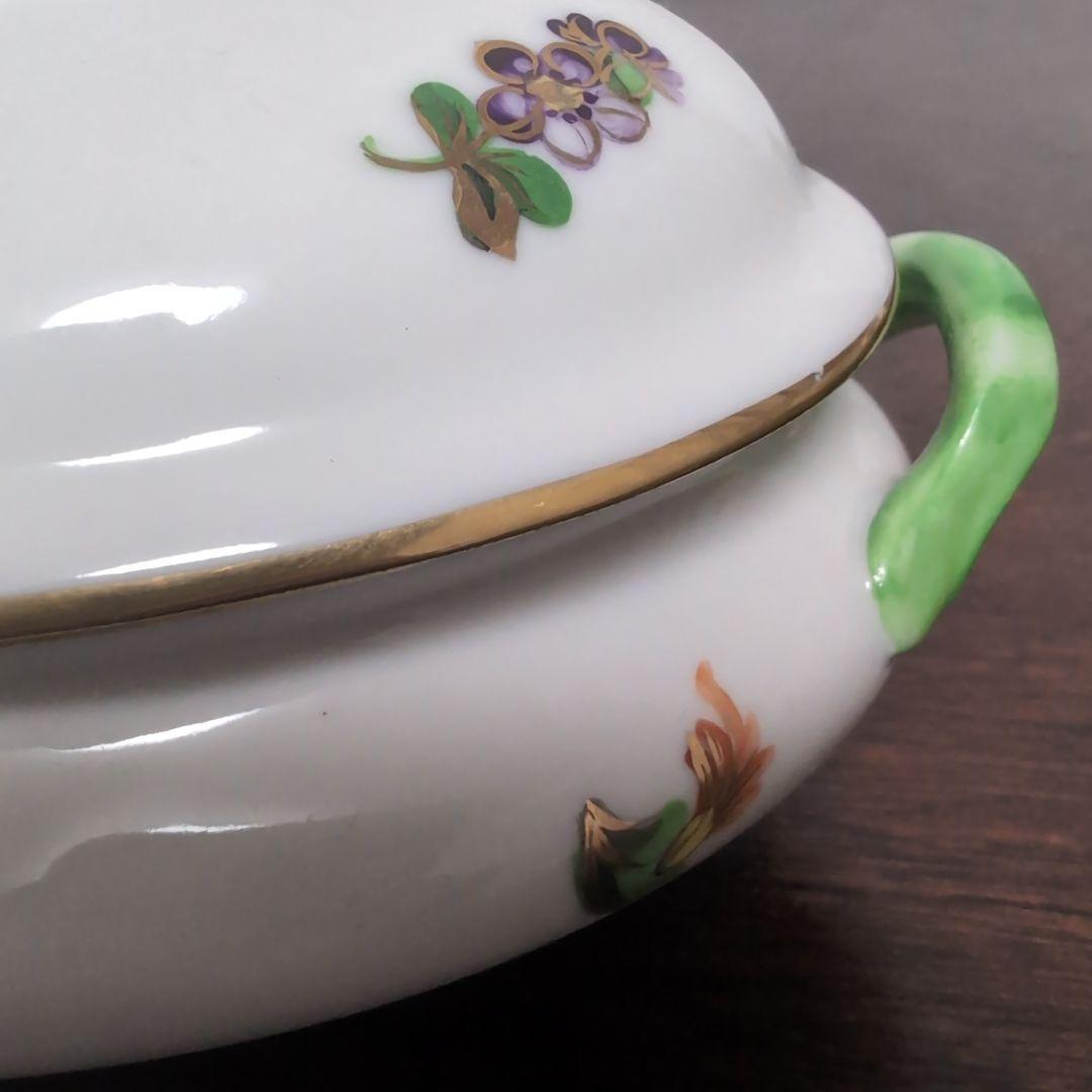 ヘレンド　ミニチュア　チューリン　ヴィクトリアブーケ　ハンガリー