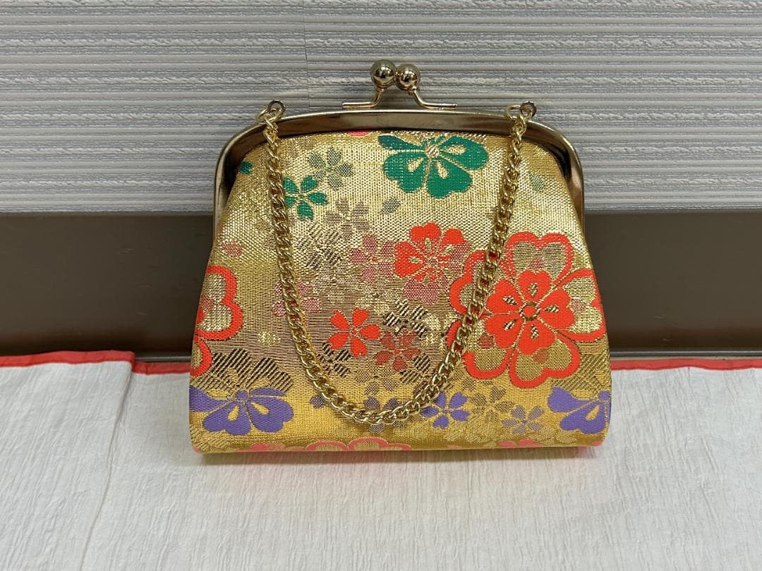 七五三セット　祝帯ペアセット　花びら　中サイズ　草履18cm　箱入り　未使用