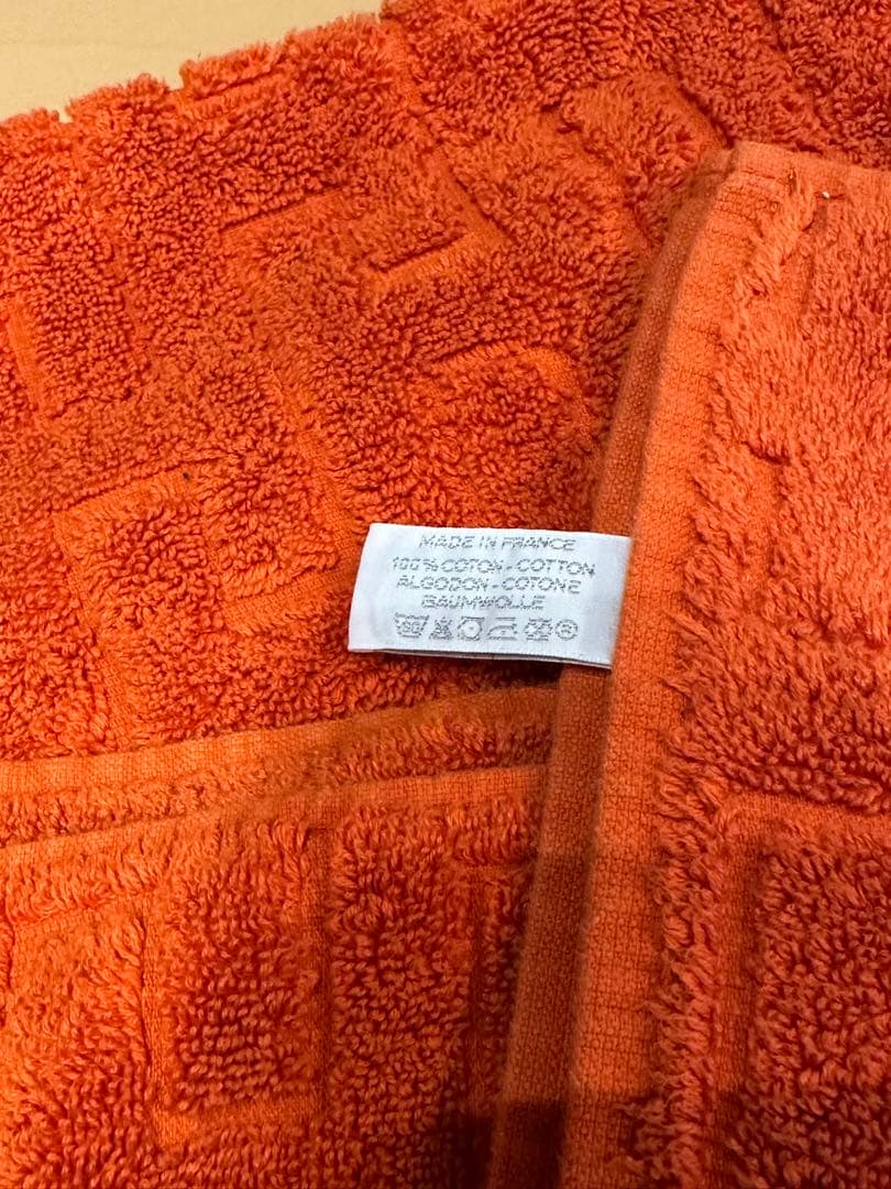 【超大判】HERMES バスタオル　ブランケット　ビーチタオル