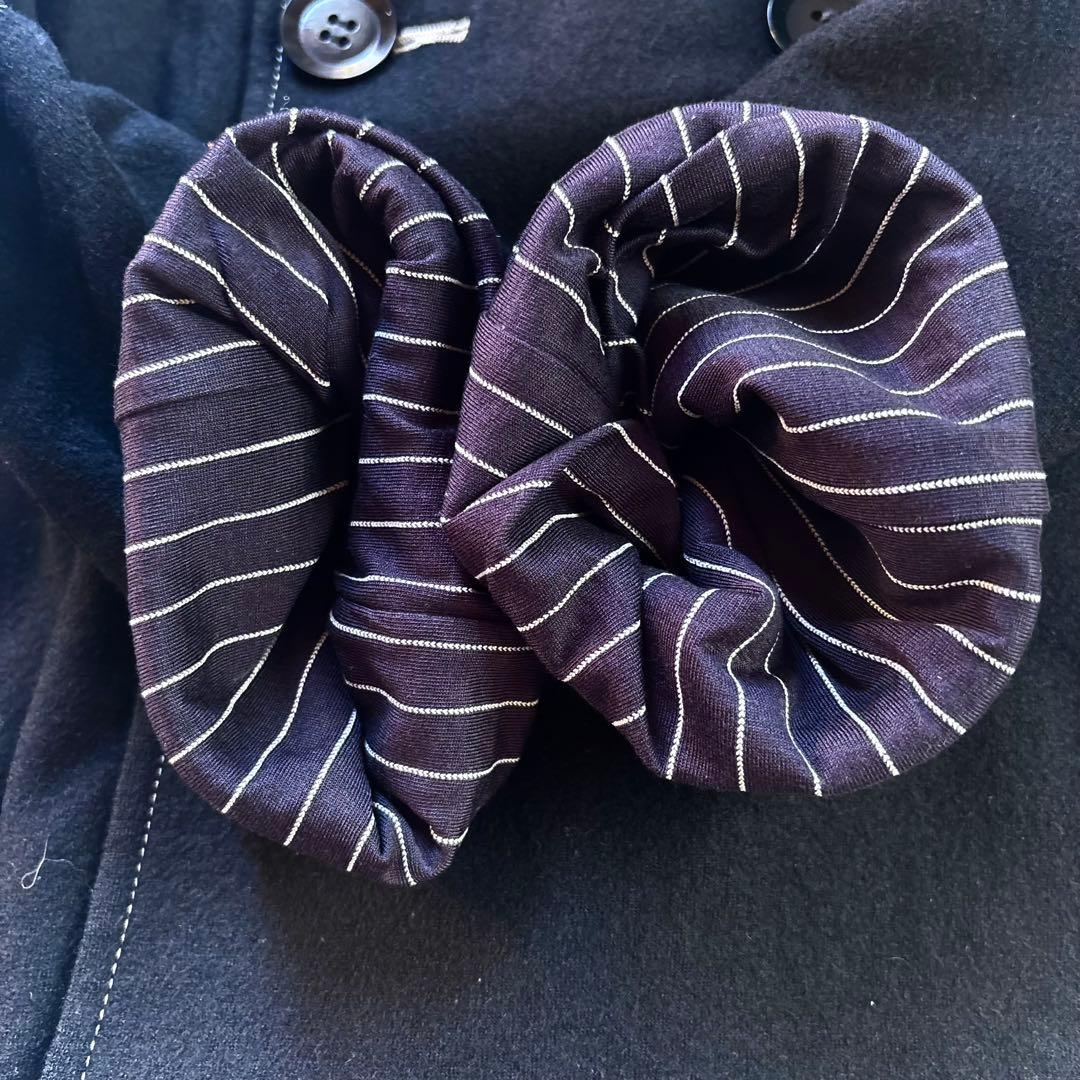 美品✨Yohji Yamamotoサイト s'yte ショート　Pコート　黒　S