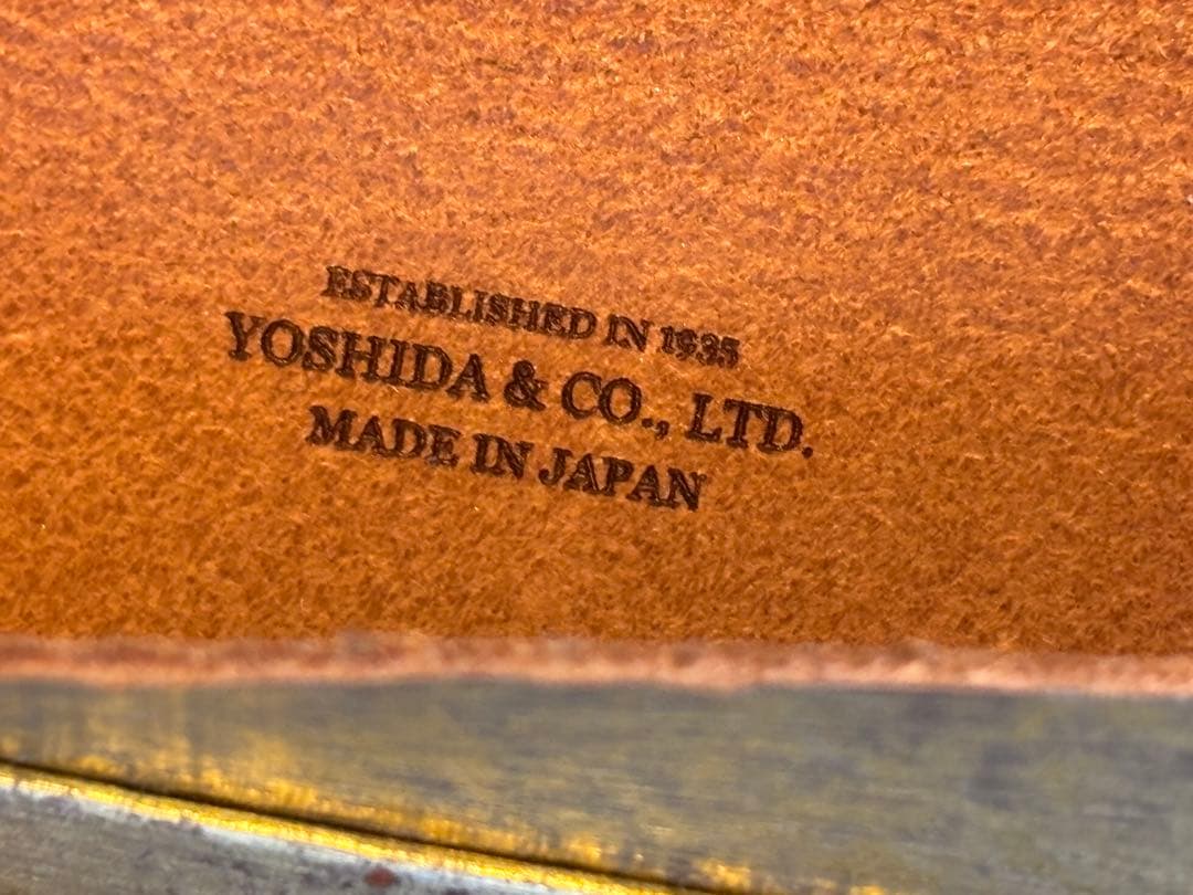 PORTER/カードケース/フォイル/ゴールド/名刺入/パスケース/レザー/箔押