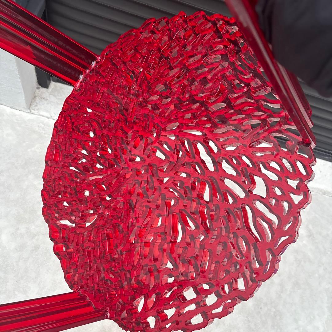 Kartell カルテル T-TABLE ティーテーブル RED サイドテーブル