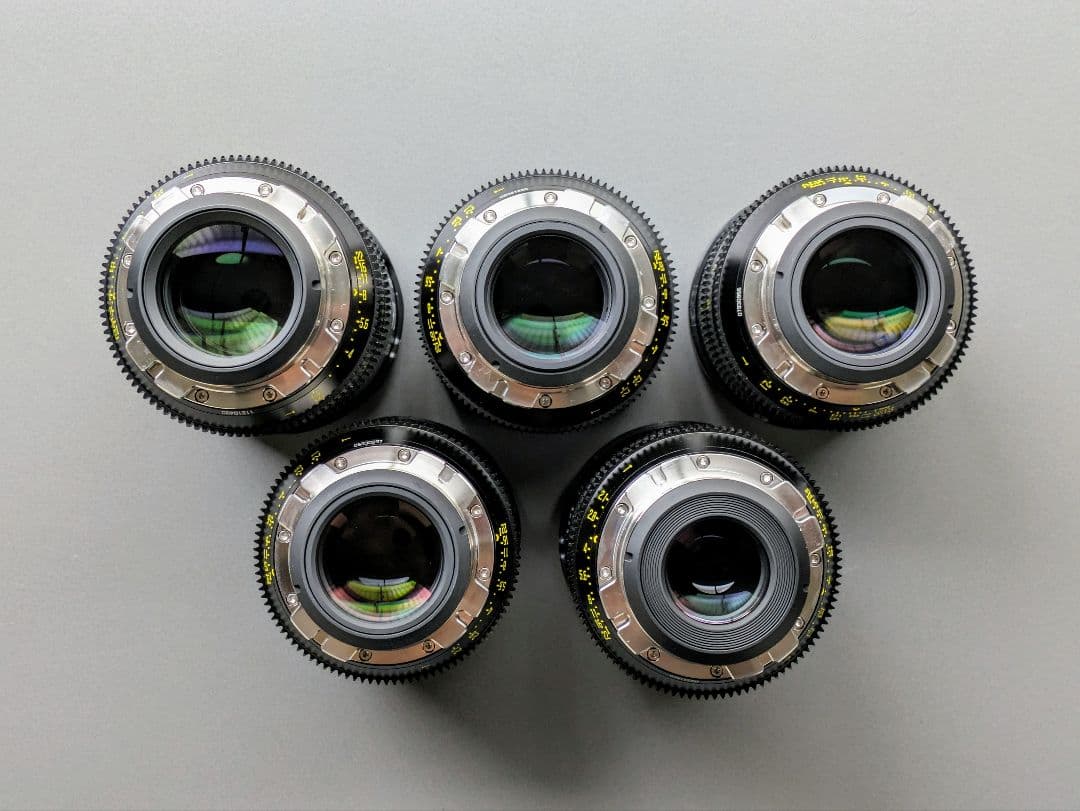 DZOFILM Vespid Prime Lens 5本 set PLマウント