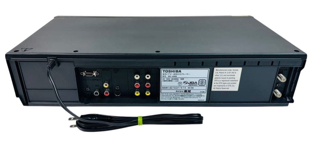 TOSHIBA 東芝 VTR一体型DVDプレーヤー SD-V800