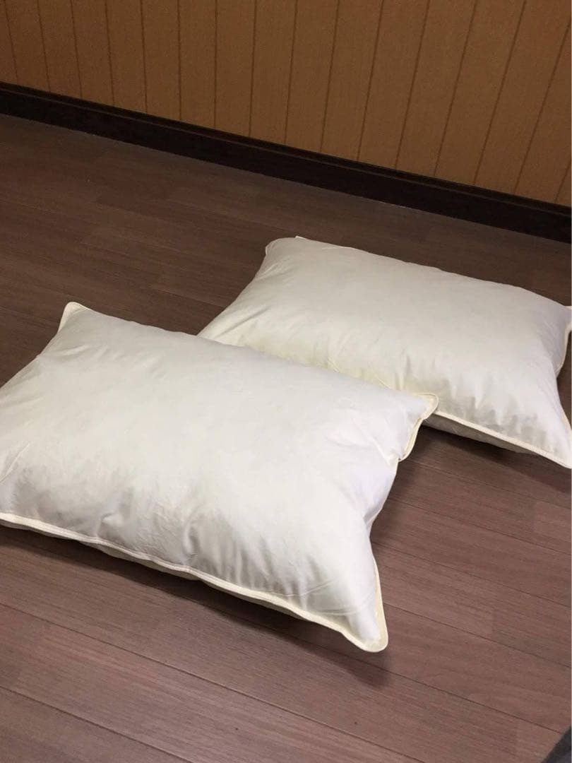 【れい】シビラ　カンポ　枕カバー　2枚　羽根パイプ枕　2個