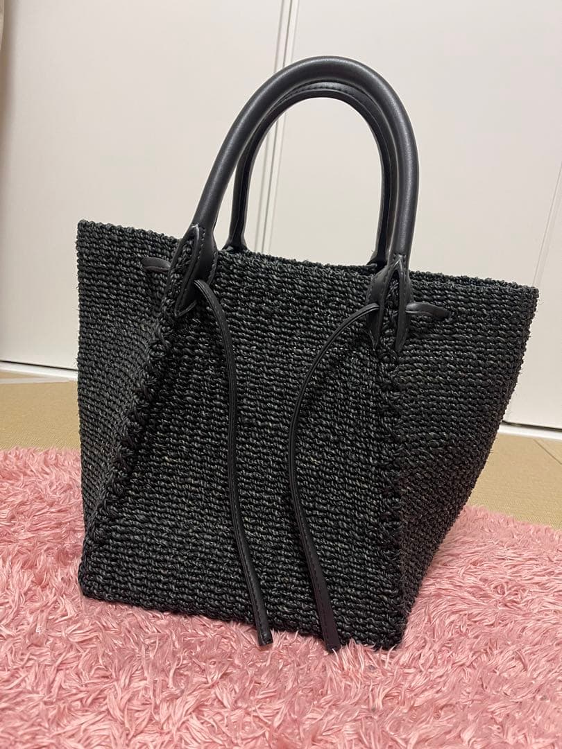アウターサンセット　abaca basket bag
