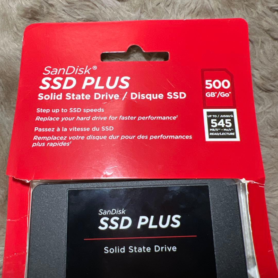 内蔵型SSD SanDisk SSD PLUS 500GB