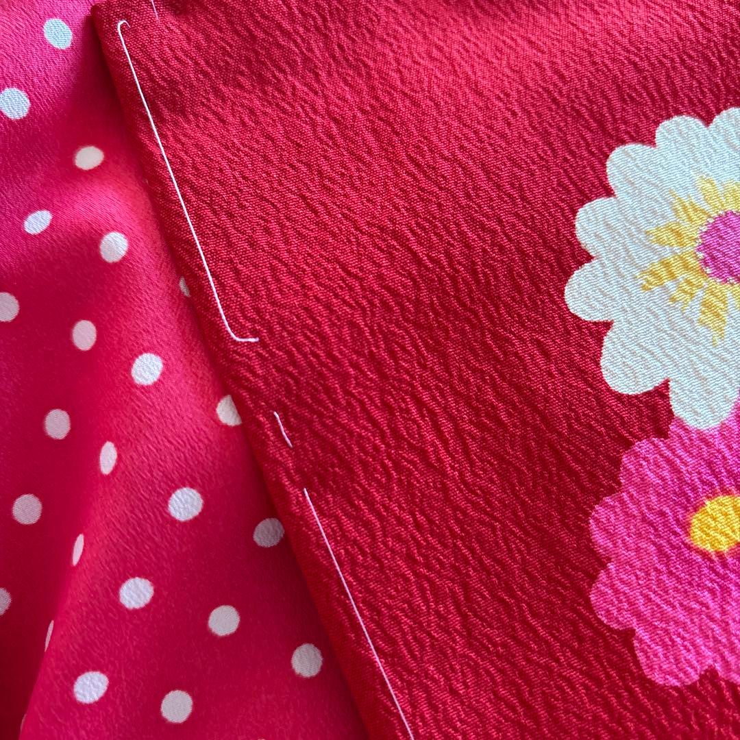 七五三　セイコマツダ　三歳 着物被布セット　美品