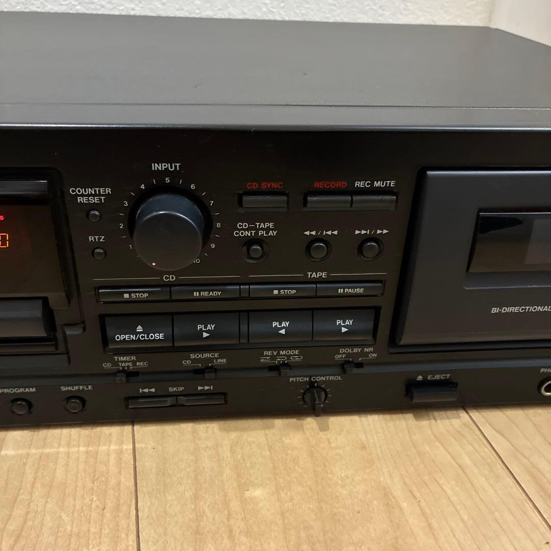 希少　動作品！TASCAM CD カセットデッキ　CD-A500