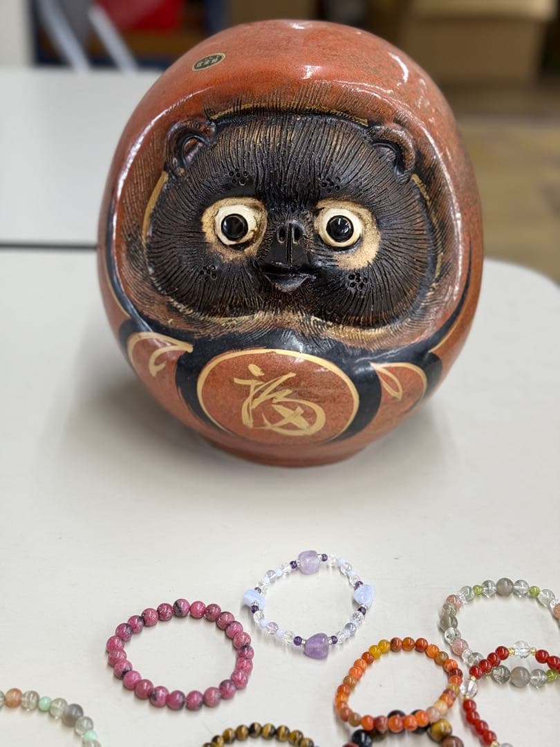 陶器 たぬき 置物