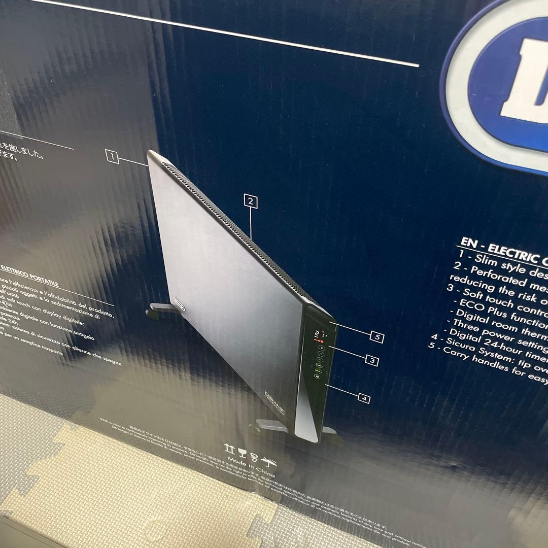 デロンギ コンベクターヒーター HXJ60L12 1200W 箱付き 動作確認済