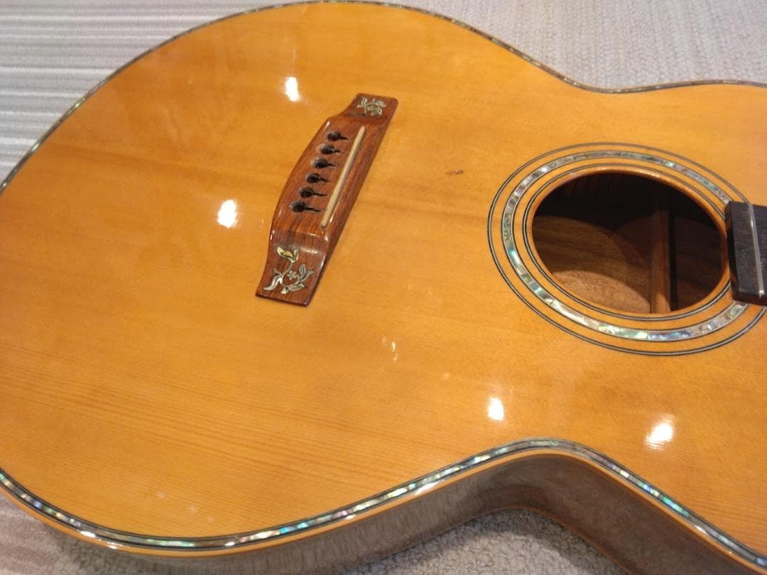 サ*ノ様 サムズ工房インレイカッタウエイギター　オール単板