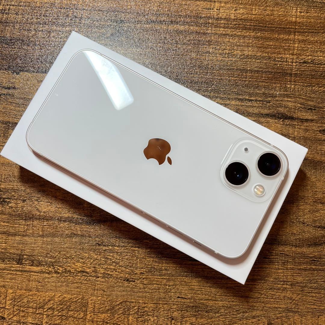美品 Iphone13mini 128gb スターライト バッテリー100％