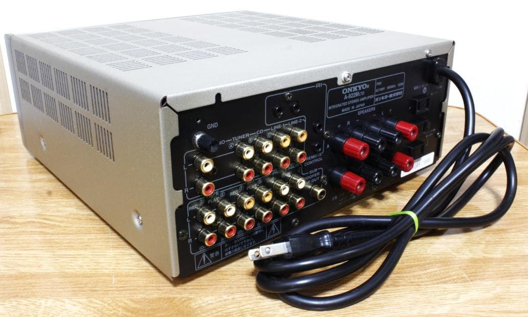 ♪ONKYO ステレオアンプ Ａ－９２２Ｍ ＬＴＤ動作美品【04】♪