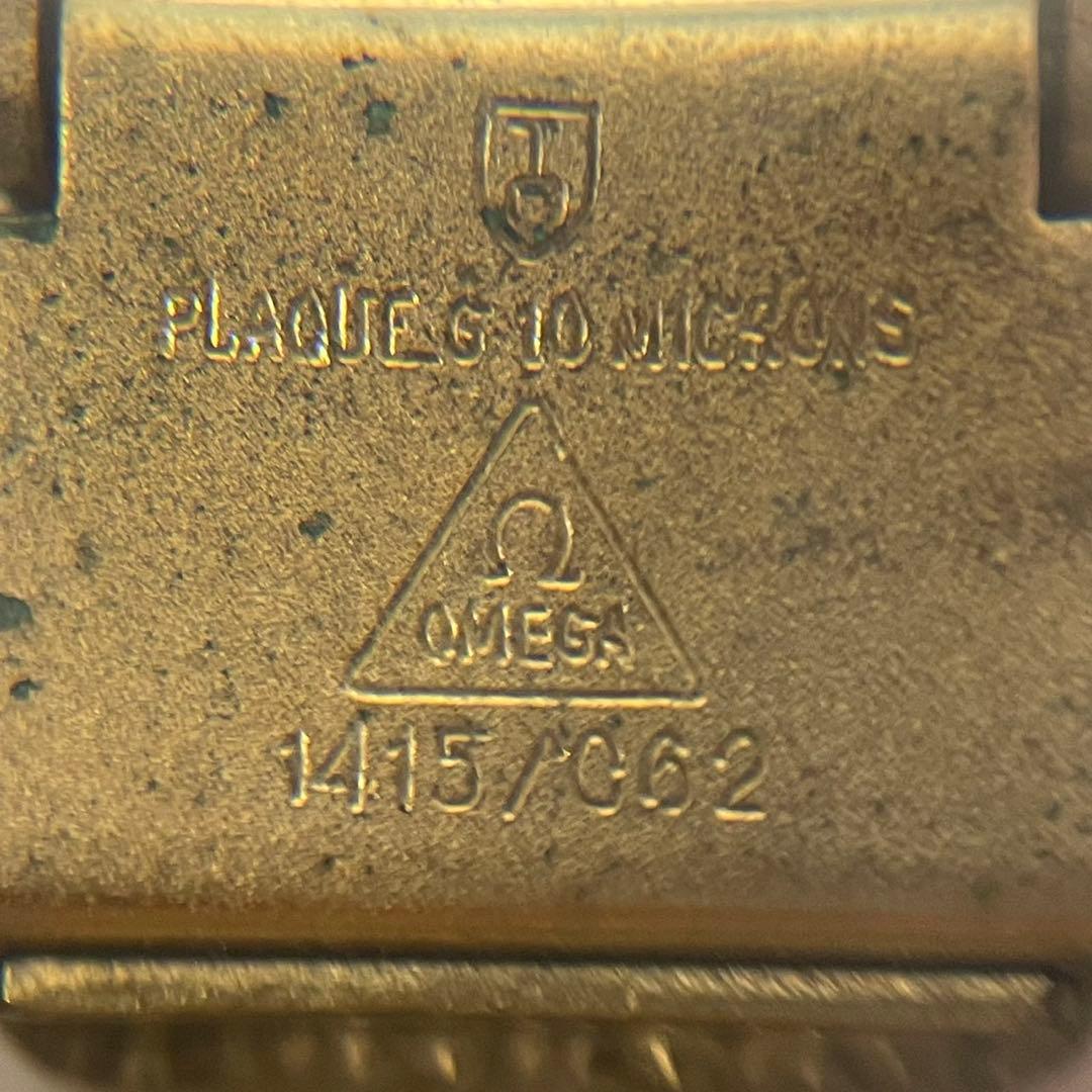 【ジャンク品】OMEGA Deville ゴールド　リューズ不良