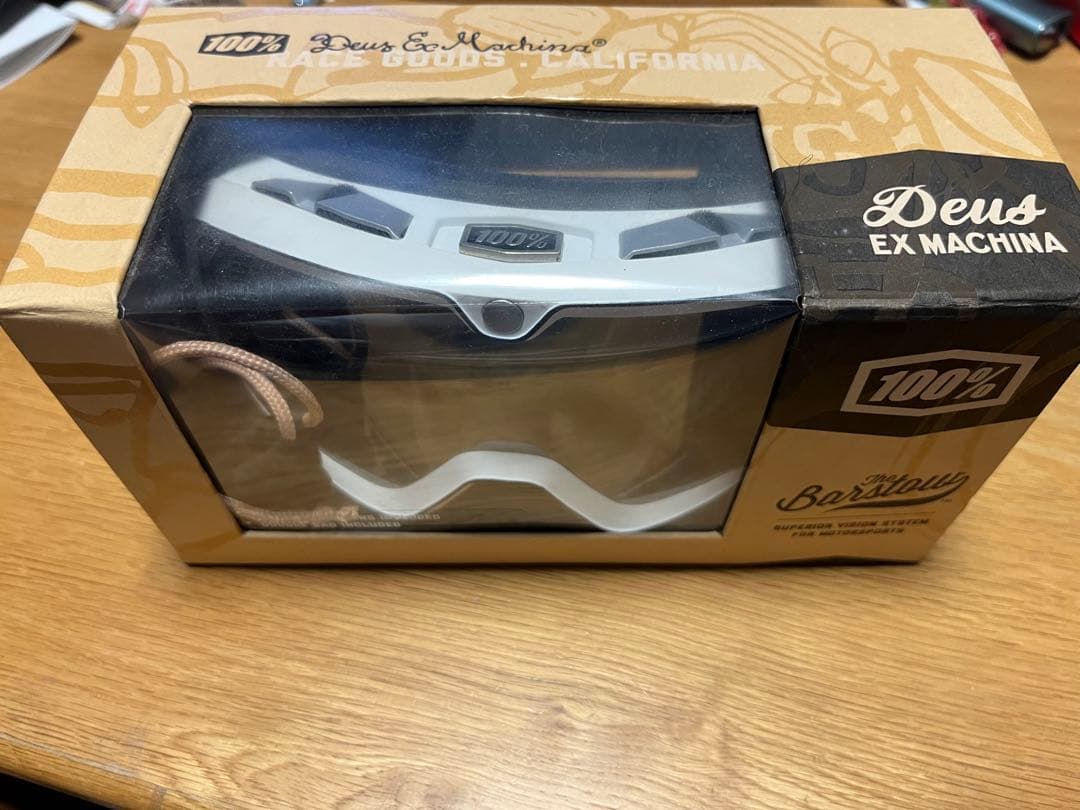 100% Deus Ex Machina ゴーグル グレー