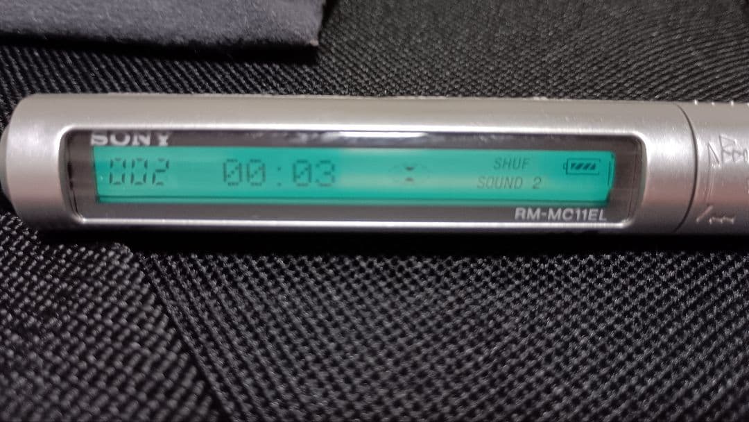 【動作品】SONY ポータブル MDウォークマン MZ-E707