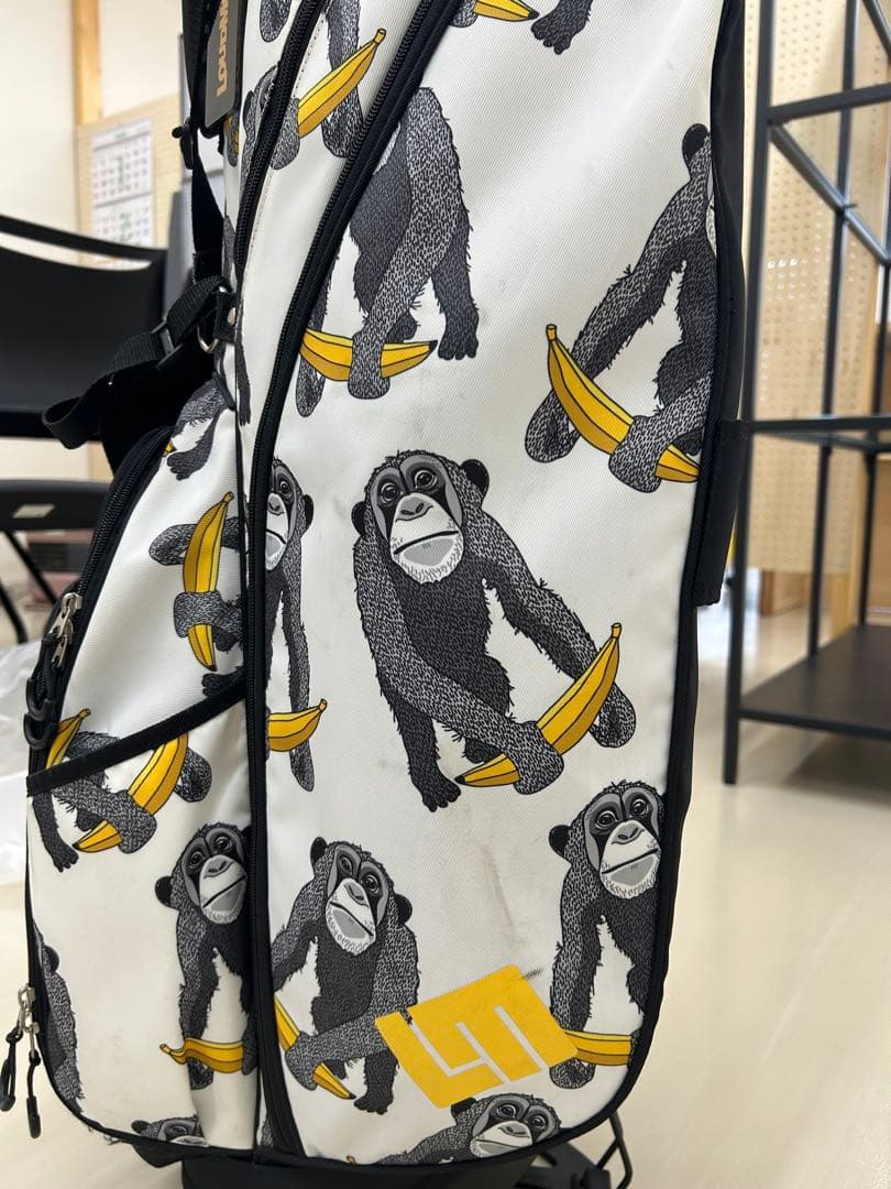 【used】ラウドマウス　LM-CB0021 キャディバッグ チンパンジー