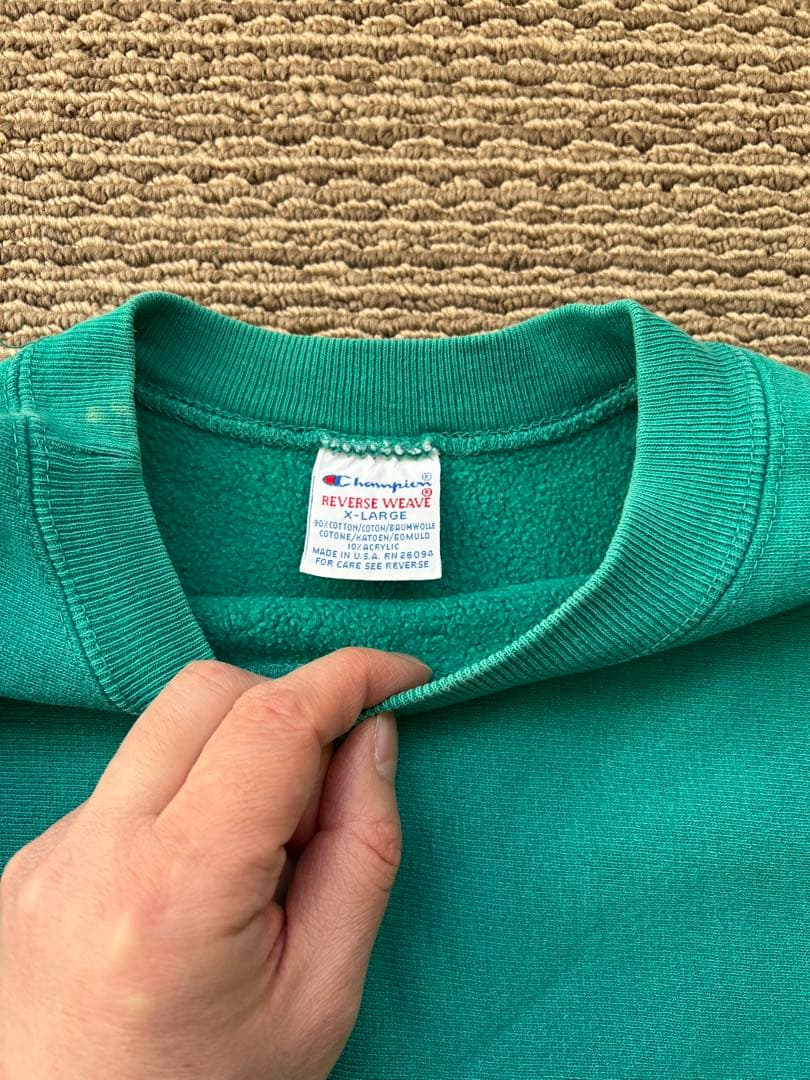 トップス Reverse Weave Emerald Green COAST GUARD