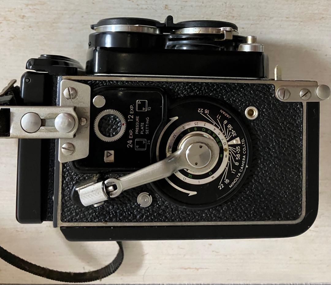 【良品】Minolta AUTOCORD 75mm 3.5