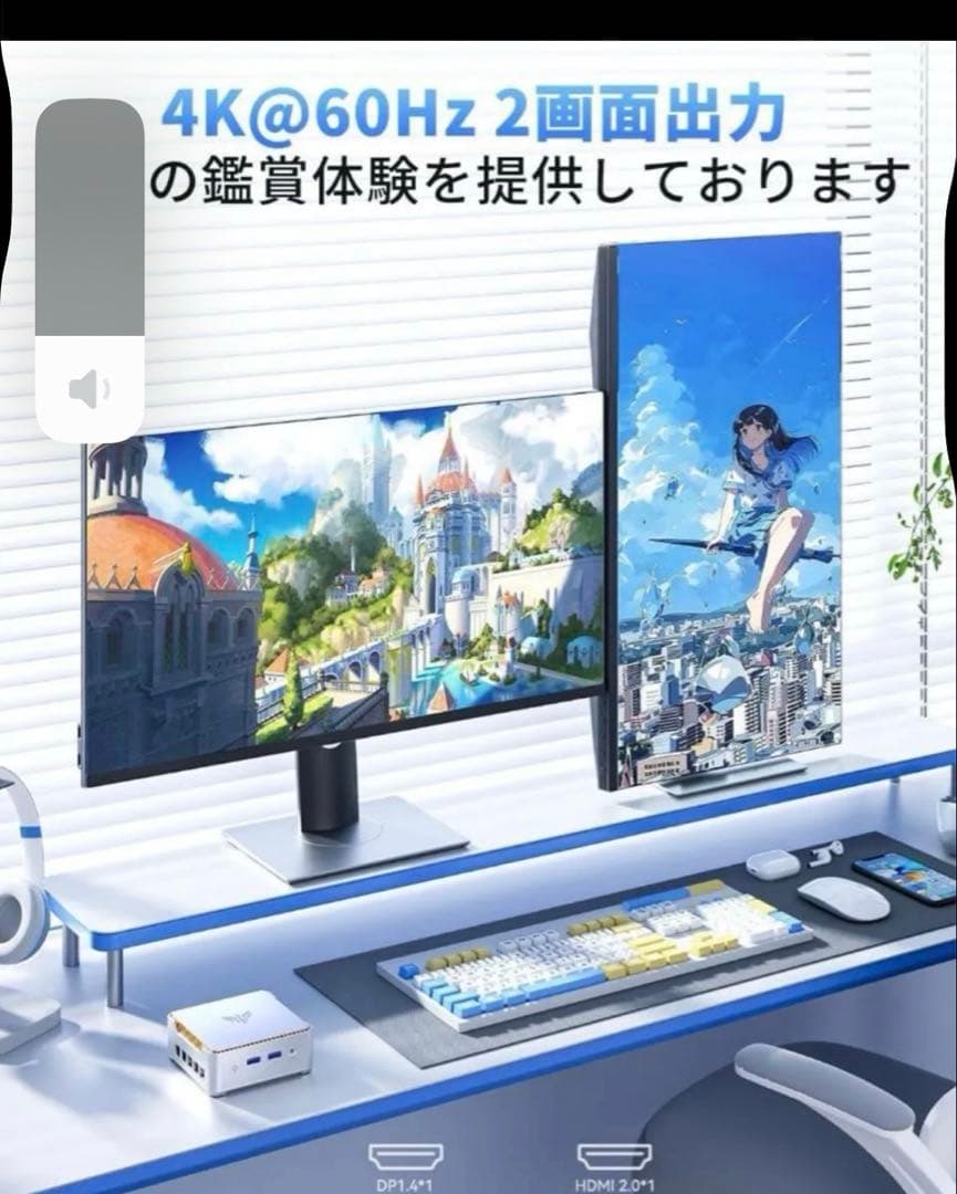 [美品] MINI PC 16GB RAM 512GB SSD, 3.6GHz