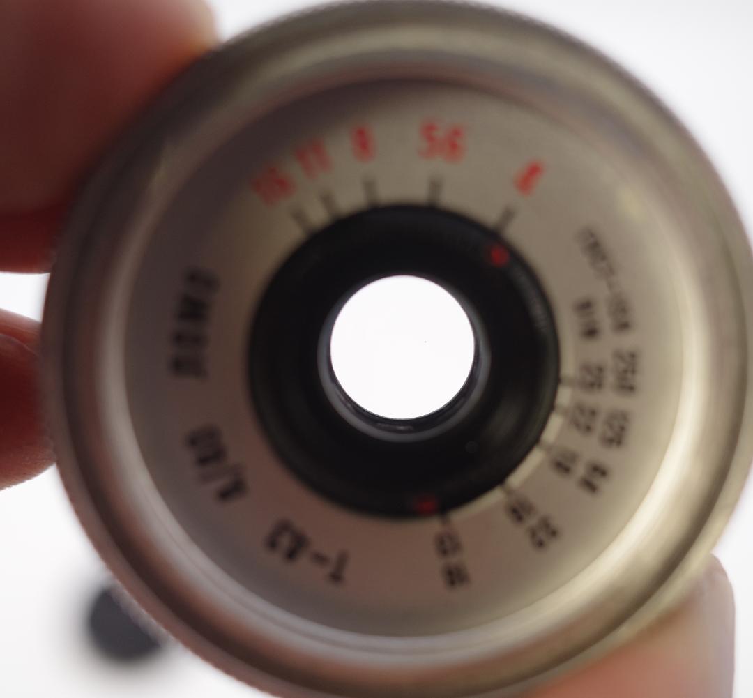 46　美品　ロモ　LOMO スメナ8 40mm F4.0 アダプター付 L39