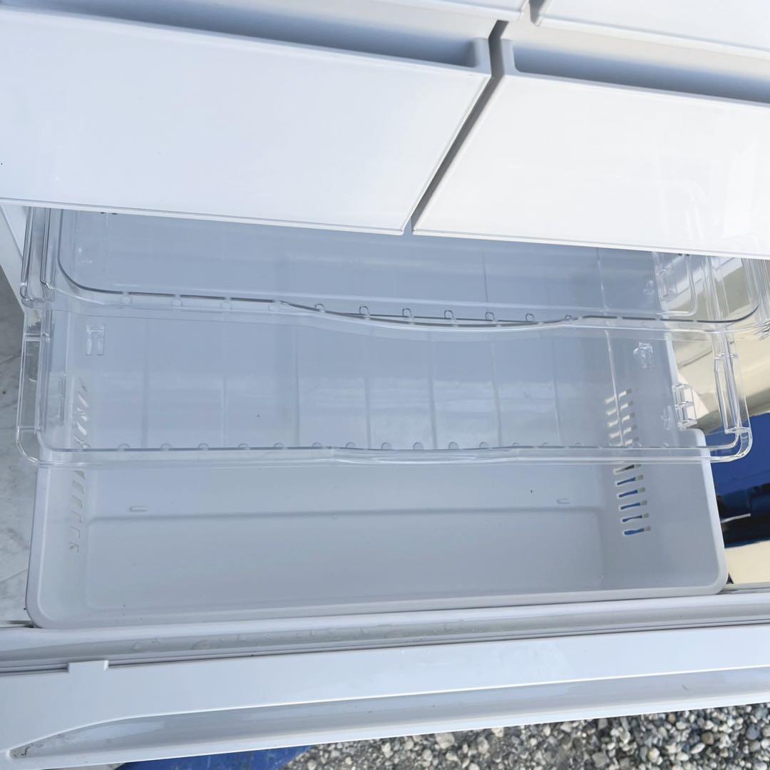 取付無料！日立真空チルド搭載自動製氷付きおしゃれホワイト6ドア冷蔵庫！洗濯機