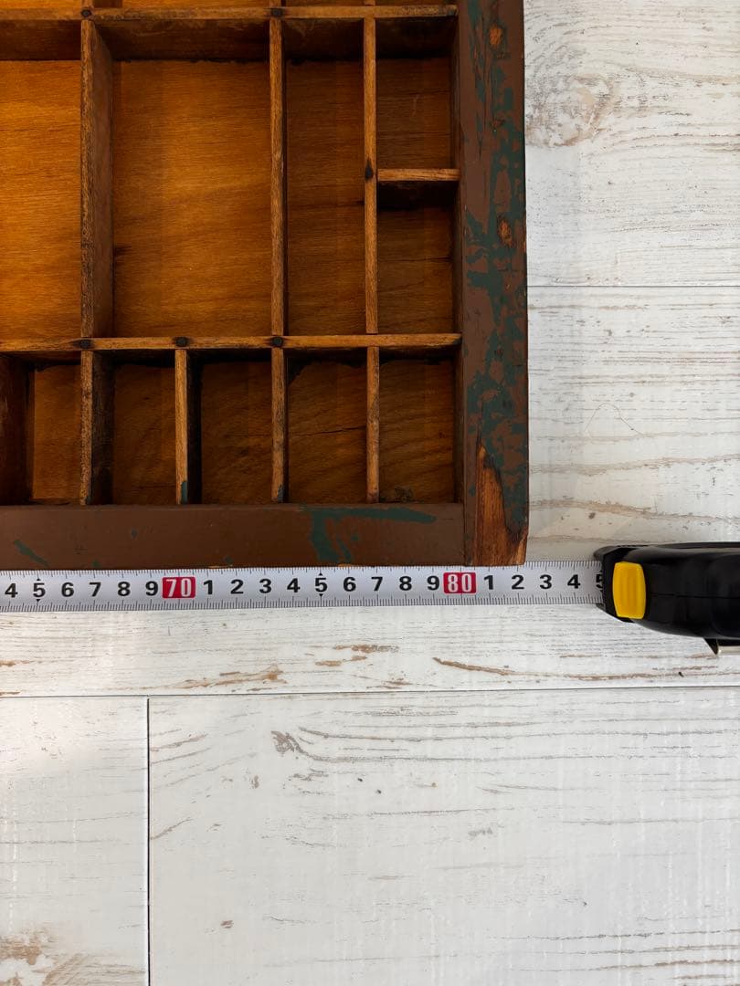 プリンタートレイ/アンティーク/木製トレイ大きめ