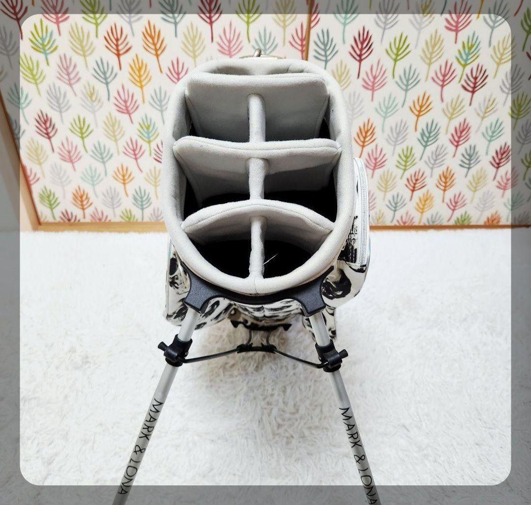 【激レア】MARK&LONA マークアンドロナ スカル柄 キャディバッグ